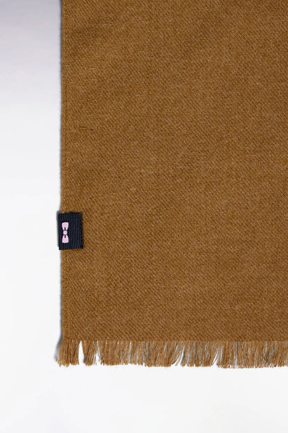 Eden Park 0 Men Light Brown Mottled Scarf SKU: H26ACTEC0006_MAM20 Image 02