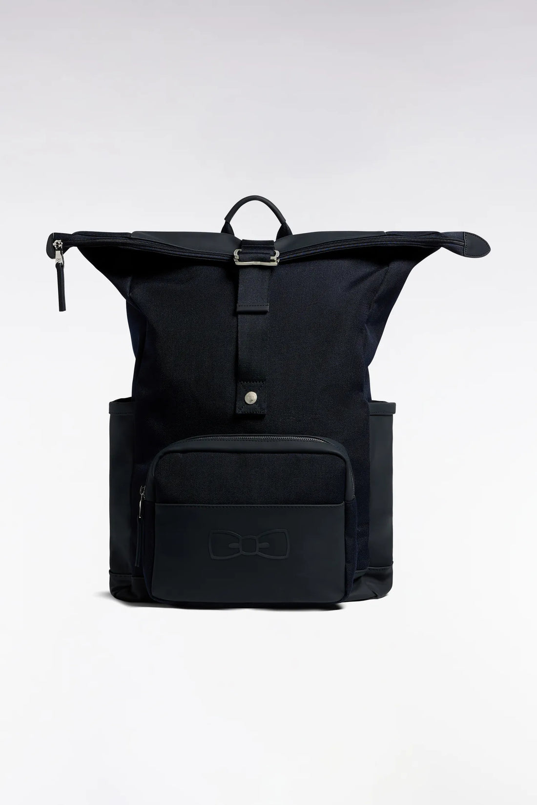 Eden Park 0 Men Nylon and Navy Rubber Backpack SKU: H26BAGSD0002_BLF Image 01
