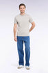 Eden Park  Men Stone Bleach Stretch Denim Jeans with a Regular Fit SKU: H26BAS5P0004_BLF3 Image 01