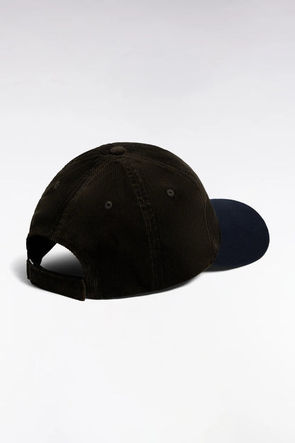 Eden Park  Men Khaki Bi-Material Cap with Eden Park Crest SKU: H26CHACA0002_KAF1 Image 02