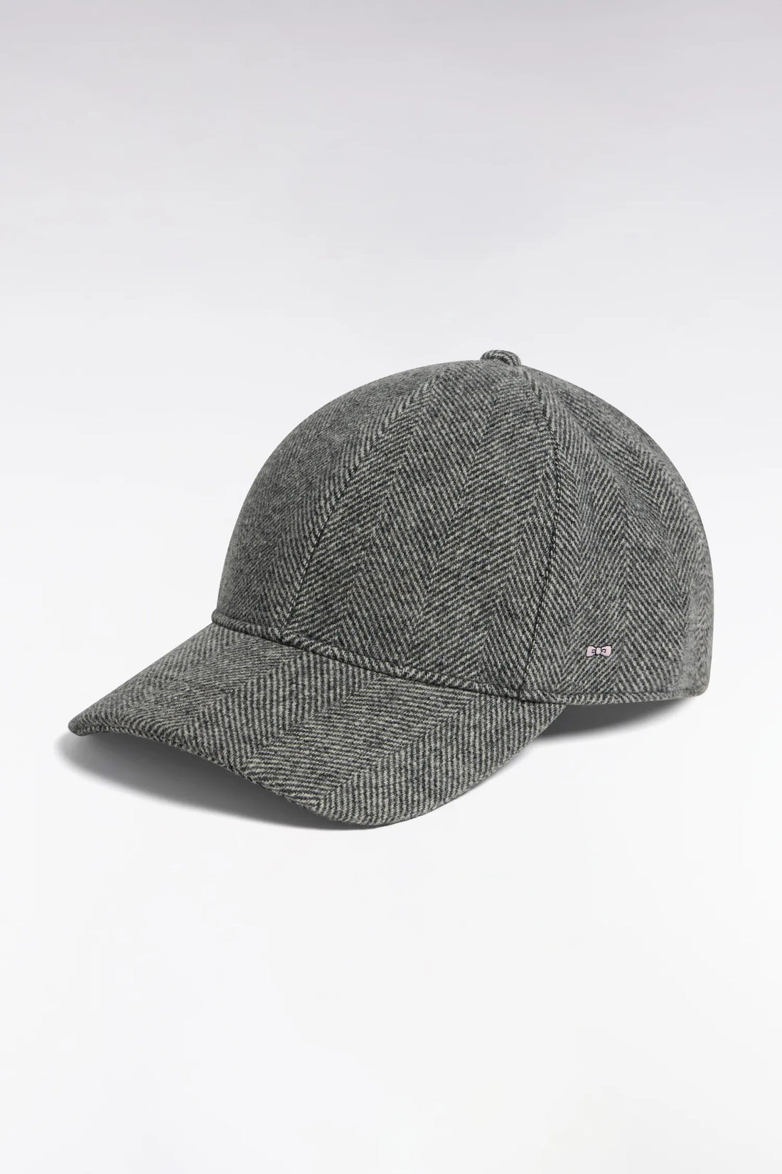 Eden Park  Men Cap in Grey Herringbone Wool Cloth SKU: H26CHACA0016_GRM19 Image 01