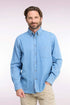 Eden Park  Men Straight Cut Sky Denim Shirt SKU: H26CHECL0078_BLC6 Image 01