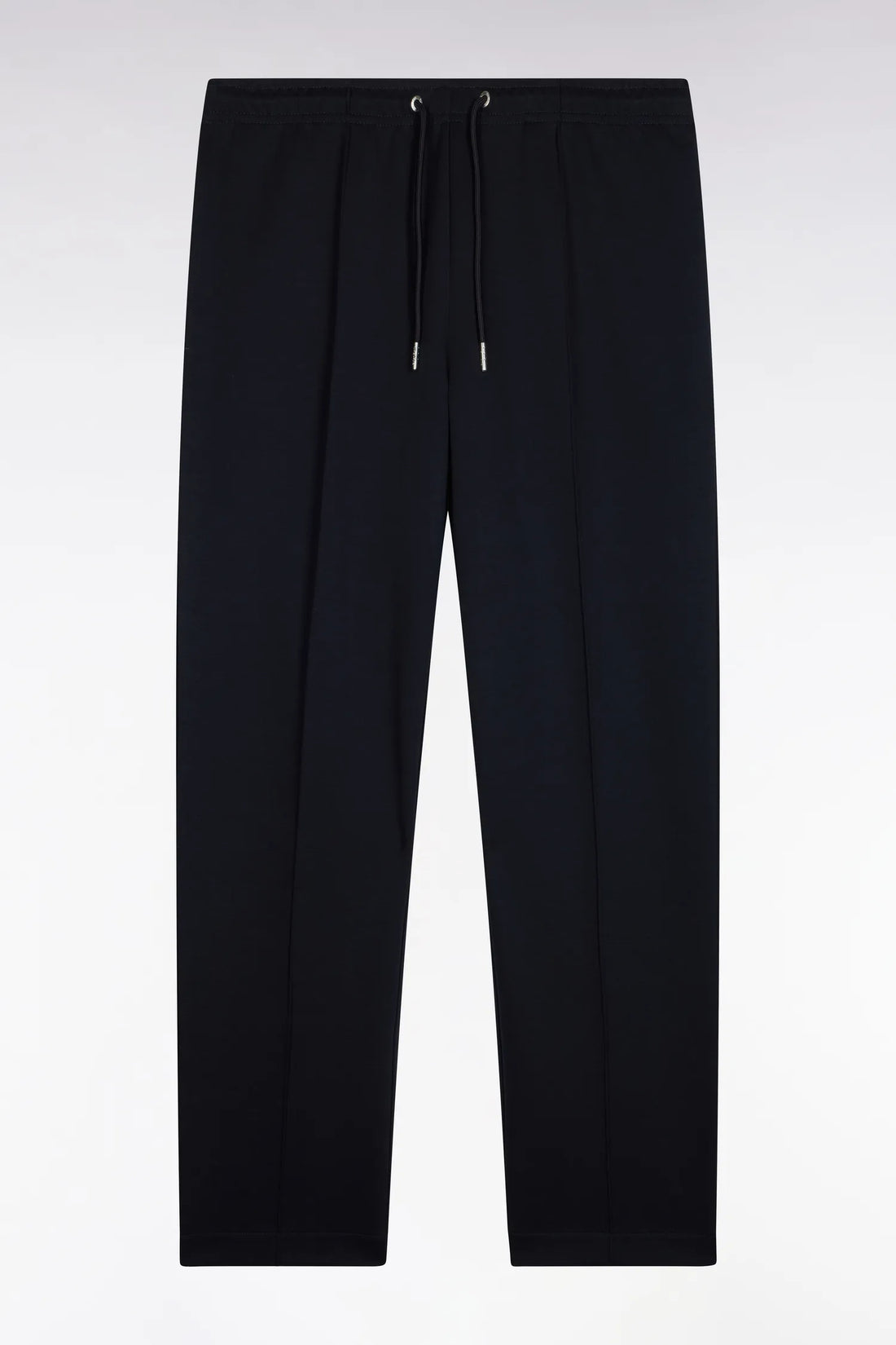 Eden Park  Men Straight-Cut Navy Stretch Cotton Interlock Joggers SKU: H26MAIJO0005_BLF Image 02