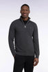 Eden Park 0 Men Straight-Cut Dark Grey Cotton Trucker Collar Sweater SKU: H26MAIPU0006_GRF7 Image 01