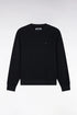 Eden Park 0 Men Straight-Cut Navy Cotton Fleece Crewneck Sweatshirt SKU: H26MAISW0001_BLF Image 01