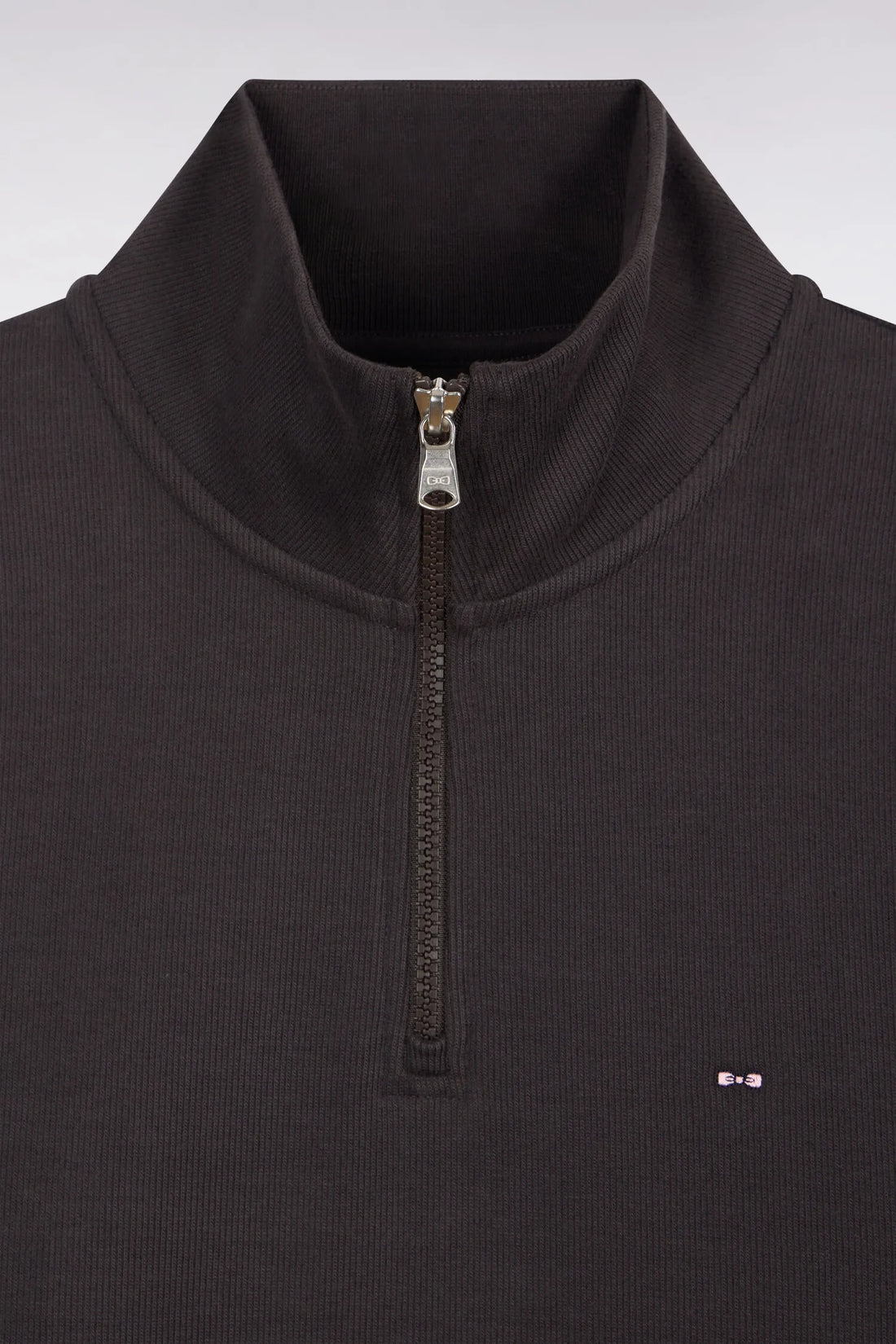 Eden Park 0 Men Straight-Cut Cotton Fleece Trucker Collar Sweatshirt SKU: H26MAISW0002_MAF1 Image 02