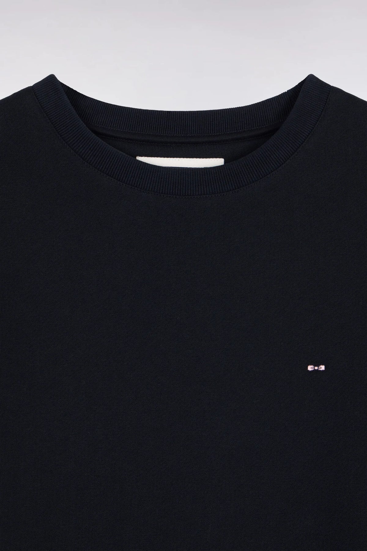 Eden Park  Men Straight-Cut Navy Cotton Fleece Round-Neck Sweatshirt SKU: H26MAISW0007_BLF Image 05