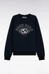 Eden Park 0 Men Straight-Cut Embroidered Navy Fleece Sweatshirt SKU: H26MAISW0033_BLF Image 01