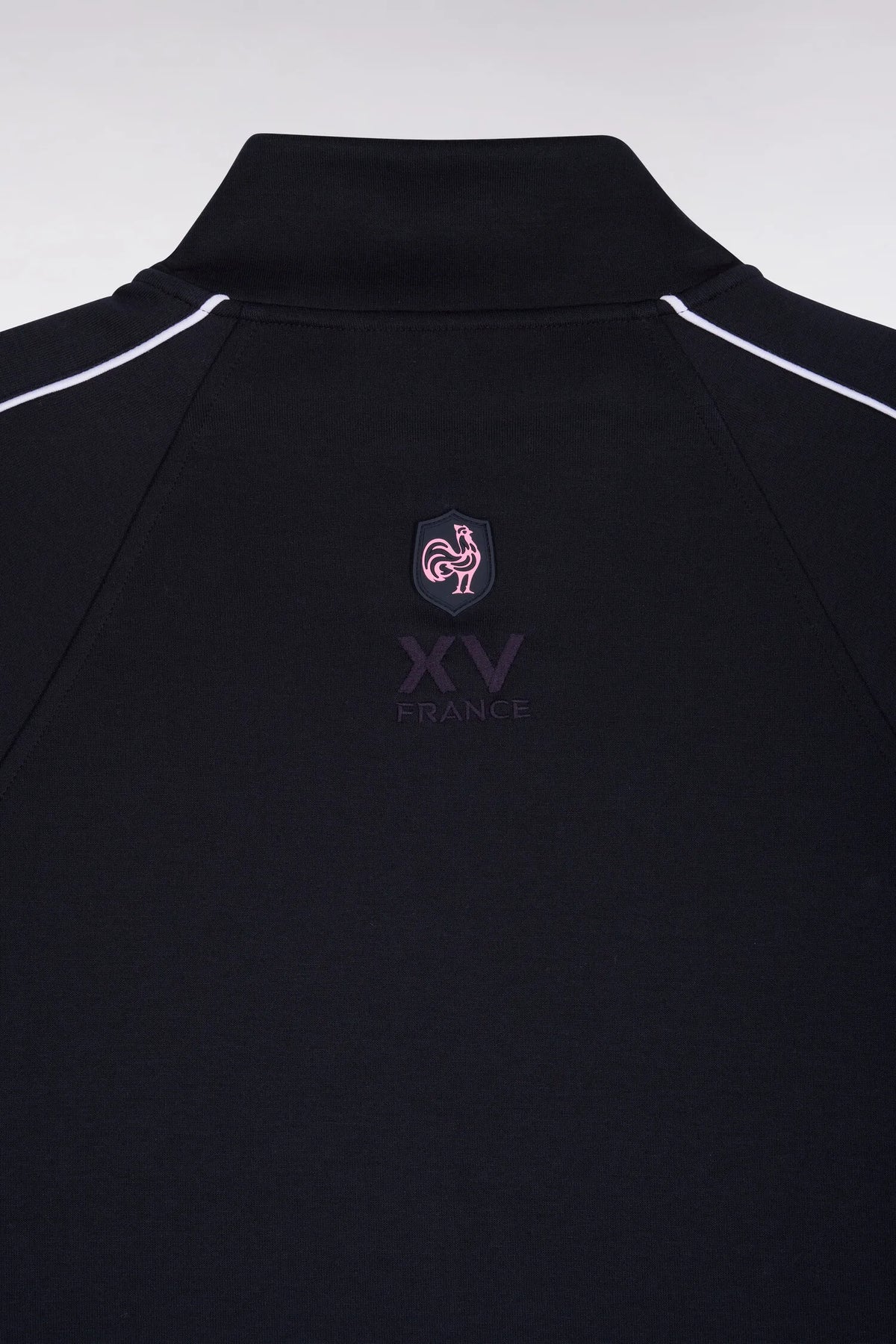Eden Park  Men Zipped Sweatshirt with Navy Navy Quilted Facing XV De France Straight Cut SKU: H26MAISW0045_BLF Image 05