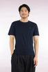 Eden Park  Men Short-Sleeved Navy Cotton Straight-Cut T-Shirt SKU: H26MAITC0009_BLF Image 01