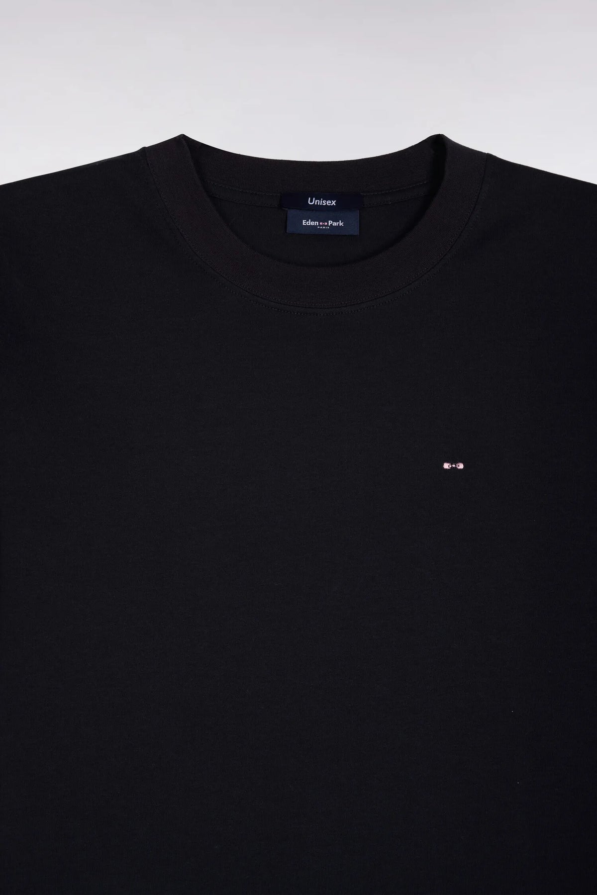 Eden Park  Men Short-Sleeved Navy Cotton Straight-Cut T-Shirt SKU: H26MAITC0009_BLF Image 05