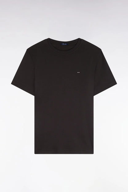 Eden Park  Men Short-Sleeved Brown Cotton Straight-Cut T-Shirt SKU: H26MAITC0009_MAF1 Image 02