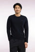 Eden Park  Men Slim Fit Black Cotton Long-Sleeved T-Shirt SKU: H26MAITL0006_NO Image 01