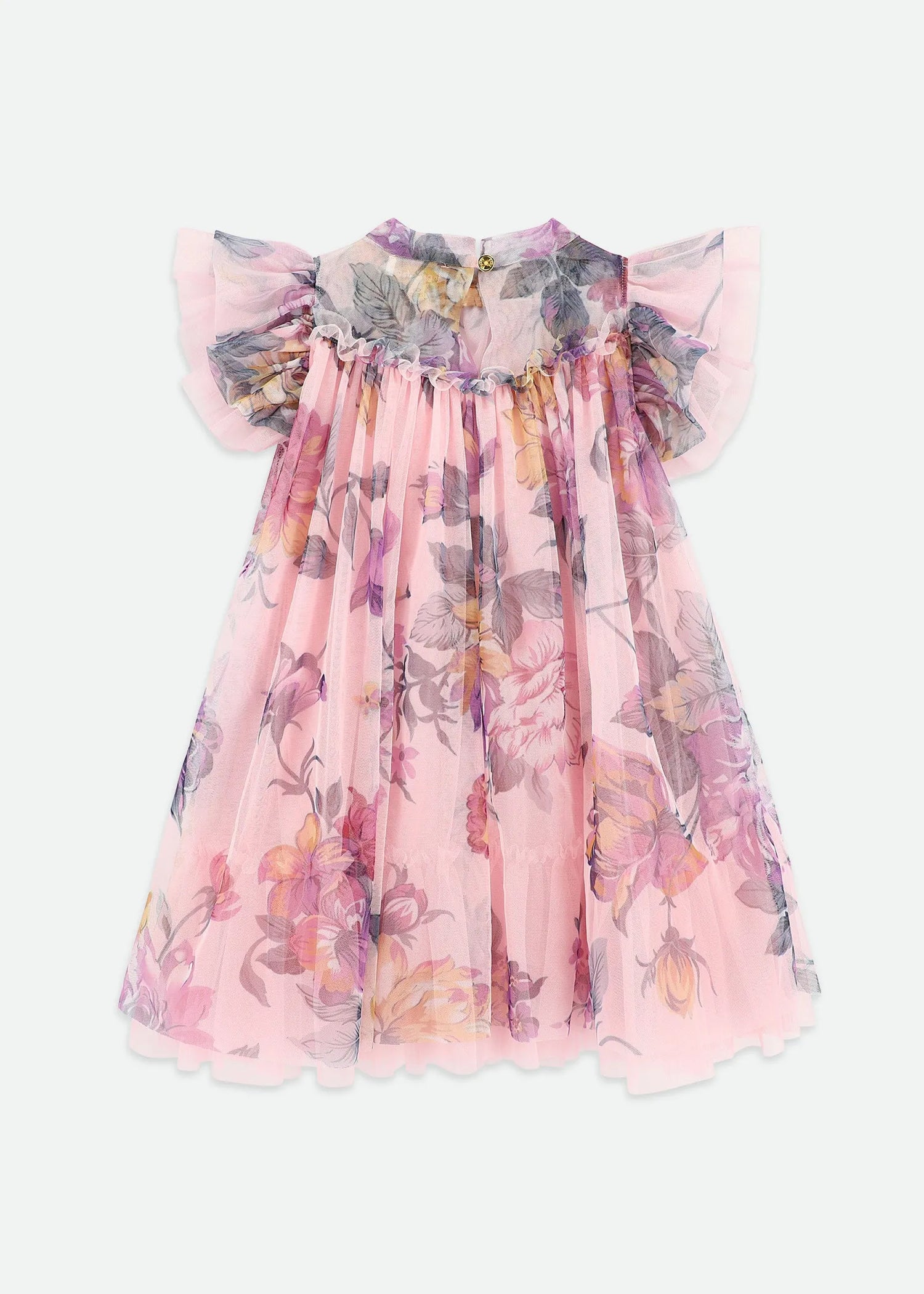 Angels Face 0 Girls Hettie Floral Dress Fairy Pink SKU: HETTIE_Fairy Pink Image 05