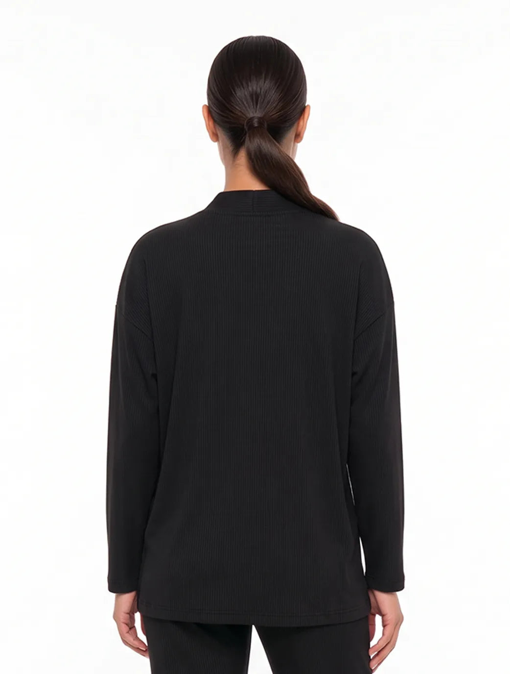 Marie France Black Women Mody Jacket SKU: HWMODYJACKET_BLACK Image 02