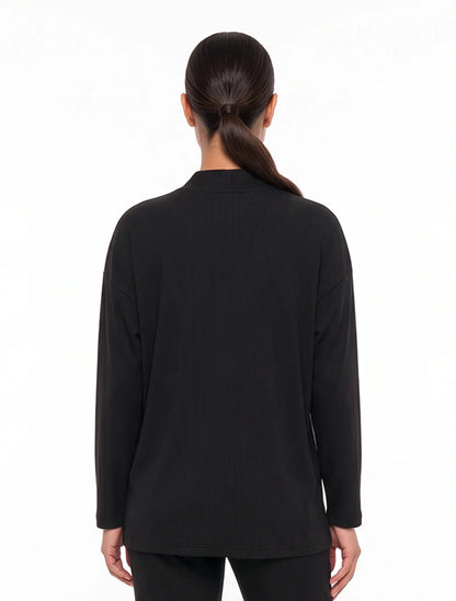Marie France Black Women Mody Jacket SKU: HWMODYJACKET_BLACK Image 02