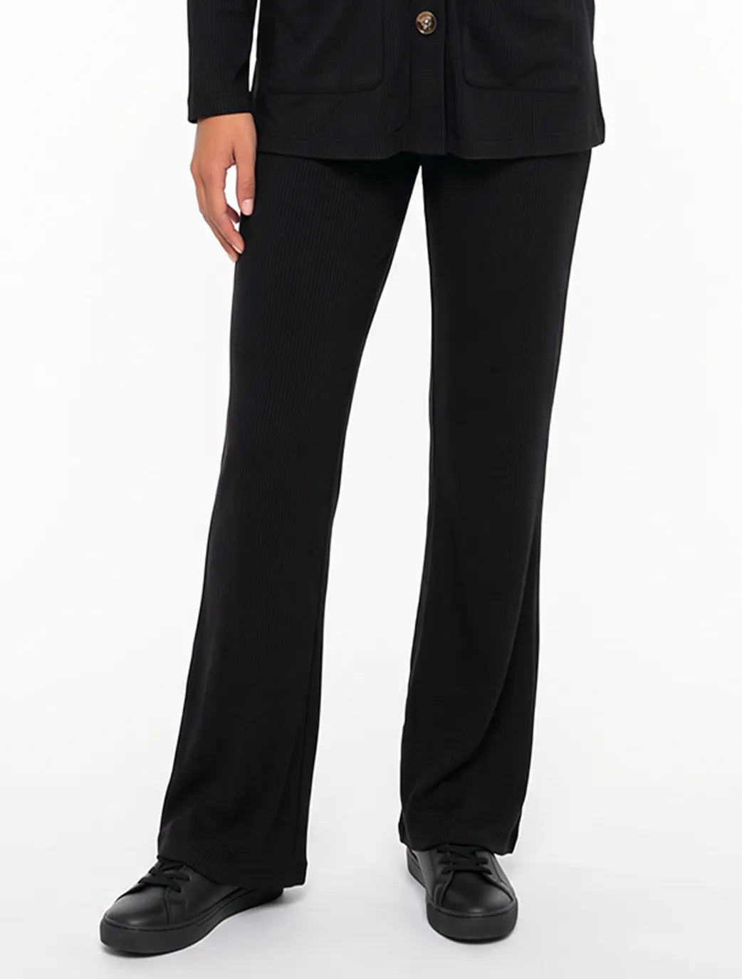Marie France Black Women Mody Pant SKU: HWMODYPANT_BLACK Image 01