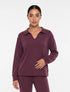 Marie France Burgundy Women Stayin Top SKU: HWSTAYINTOP_Burgundy Image 01