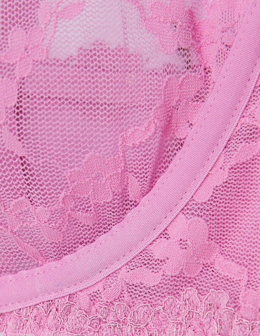 Yamamay_Fancy Lace Non-Padded Balcony Bra in Stretch Lace with Underwire_IBAD181007_077_05