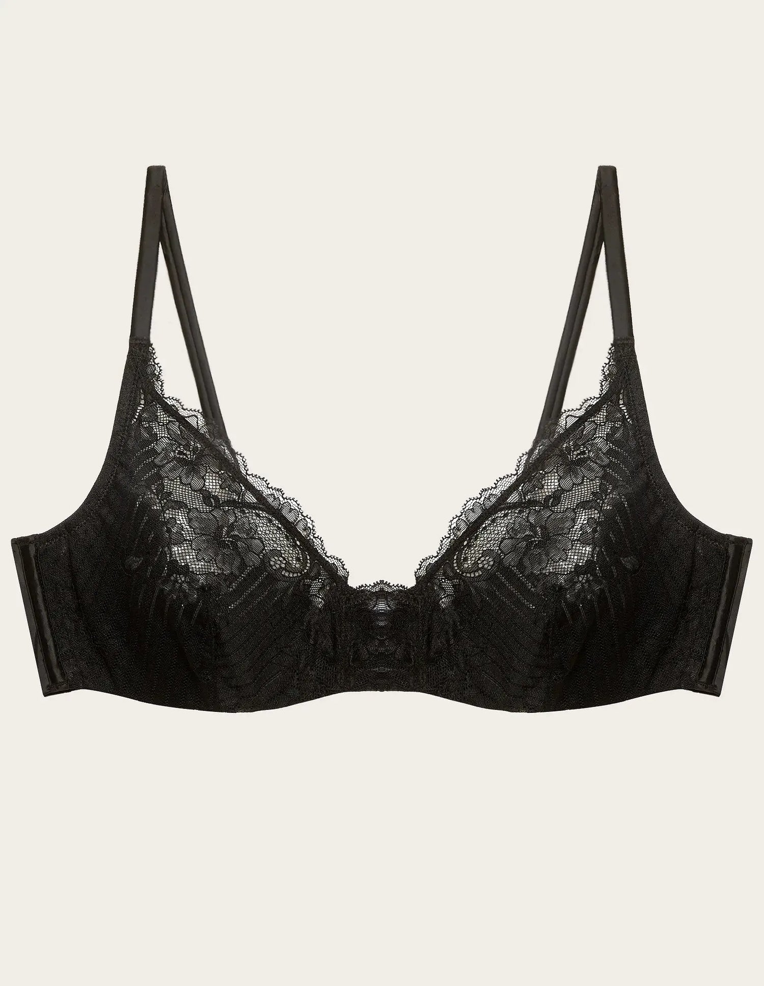 Yamamay_Black_Balconette Bra with Underwire in Different Cup Sizes Ð Malice_IBAD183007_072_05