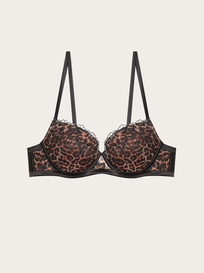 Yamamay PRINTED Women Padded Balcony Bra in Different Cup Sizes - Feline SKU: IBAD193007_128 Image 05