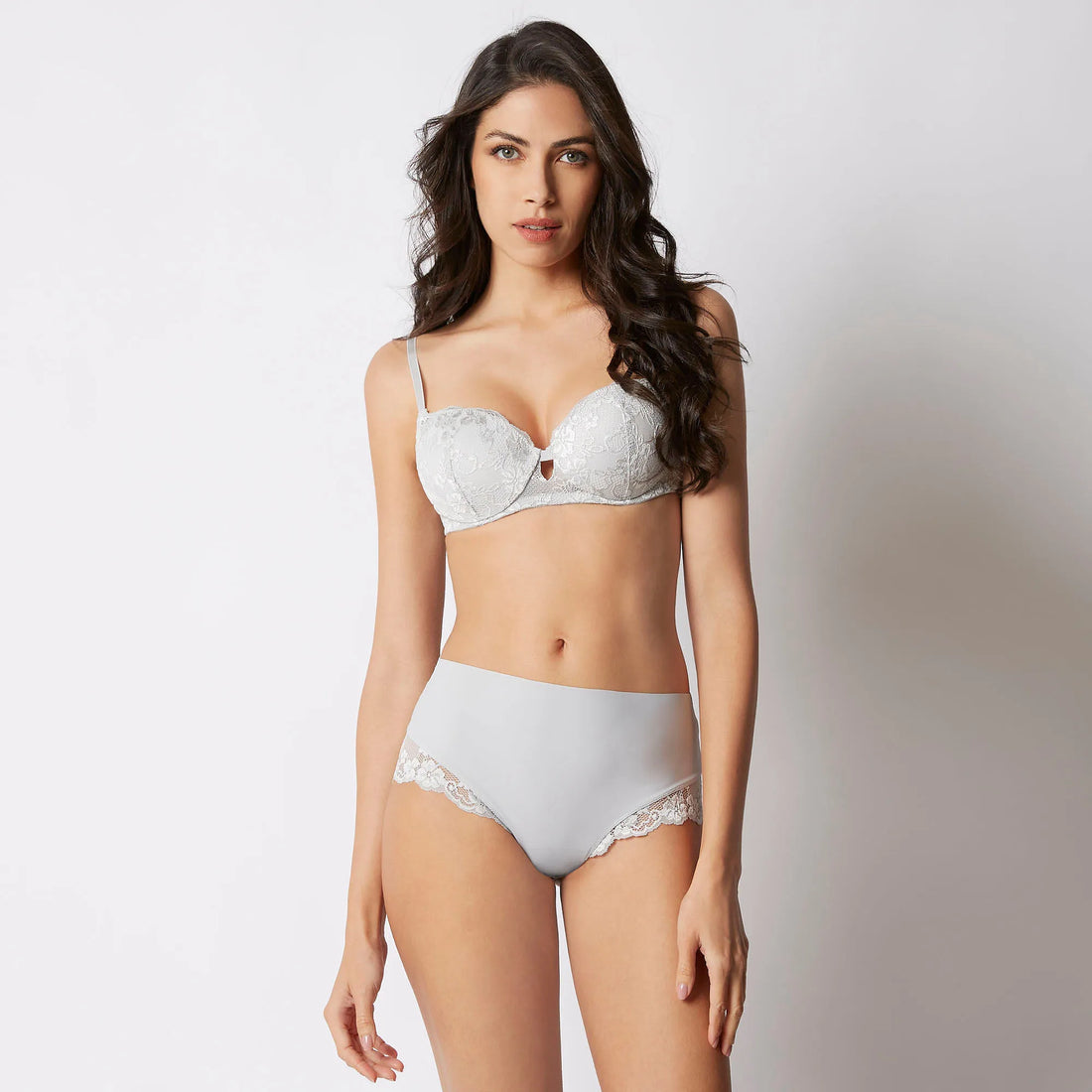 Yamamay_Pearl Grey_Padded Balcony Bra in Different Cup Sizes Ð Primula_IBAD99X031_131_02