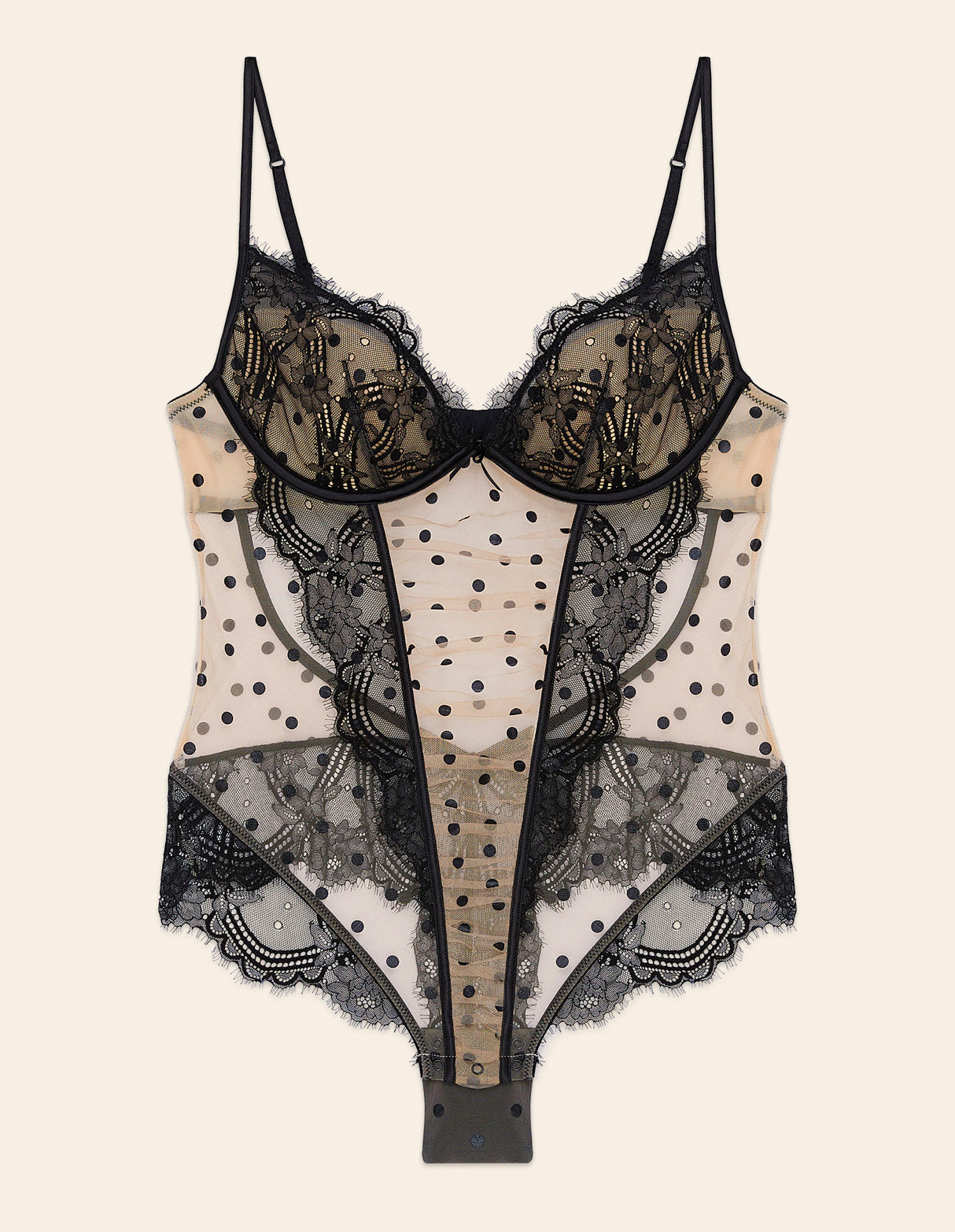 Yamamay_Delice Lace and Tulle Bodysuit with Lightly Padded Cups and Underwire_IBDD181009_075_04