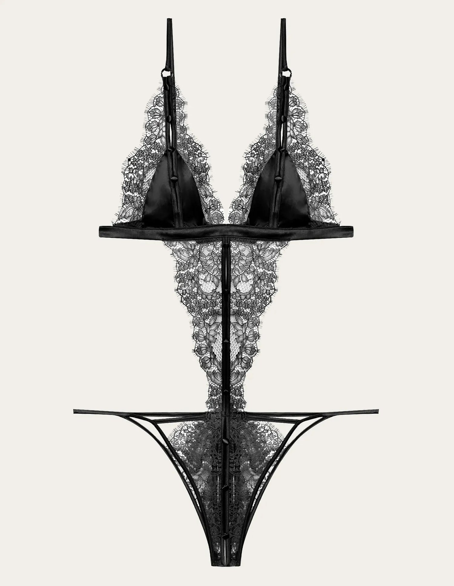 Yamamay_Black_Wireless Bodysuit with Lace and Cut-Out Details Ð Priv� Kylie_IBDD183011_072_06