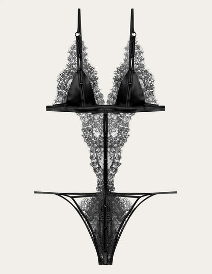 Yamamay_Black_Wireless Bodysuit with Lace and Cut-Out Details Ð Priv� Kylie_IBDD183011_072_06