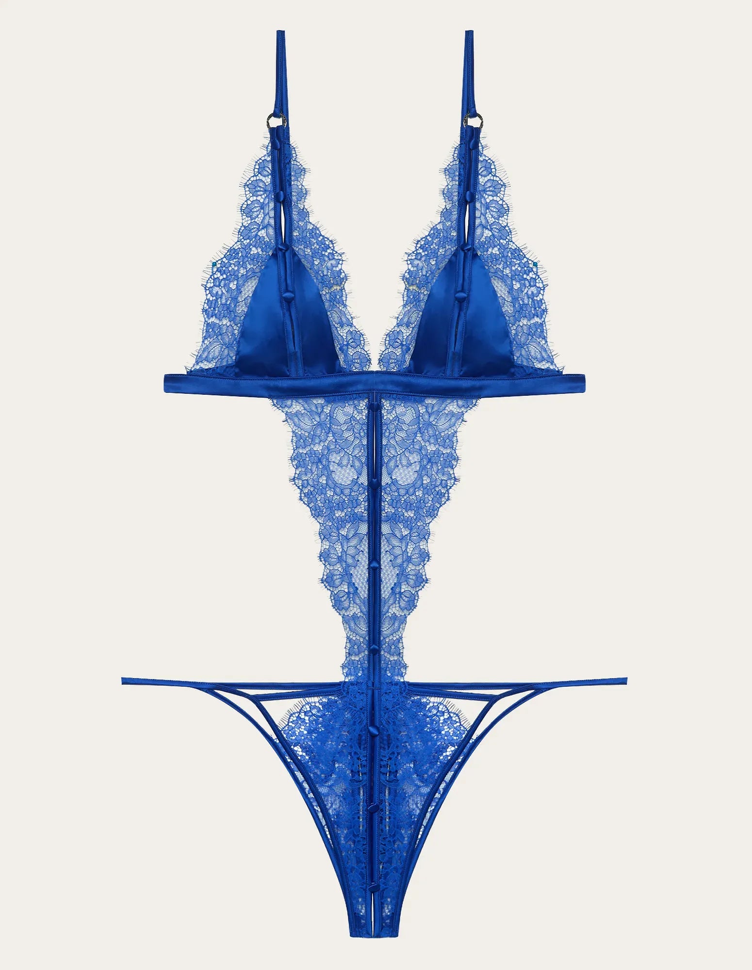 Yamamay_China Blue_Wireless Bodysuit with Lace and Cut-Out Details Ð Priv� Kylie_IBDD183011_753_06
