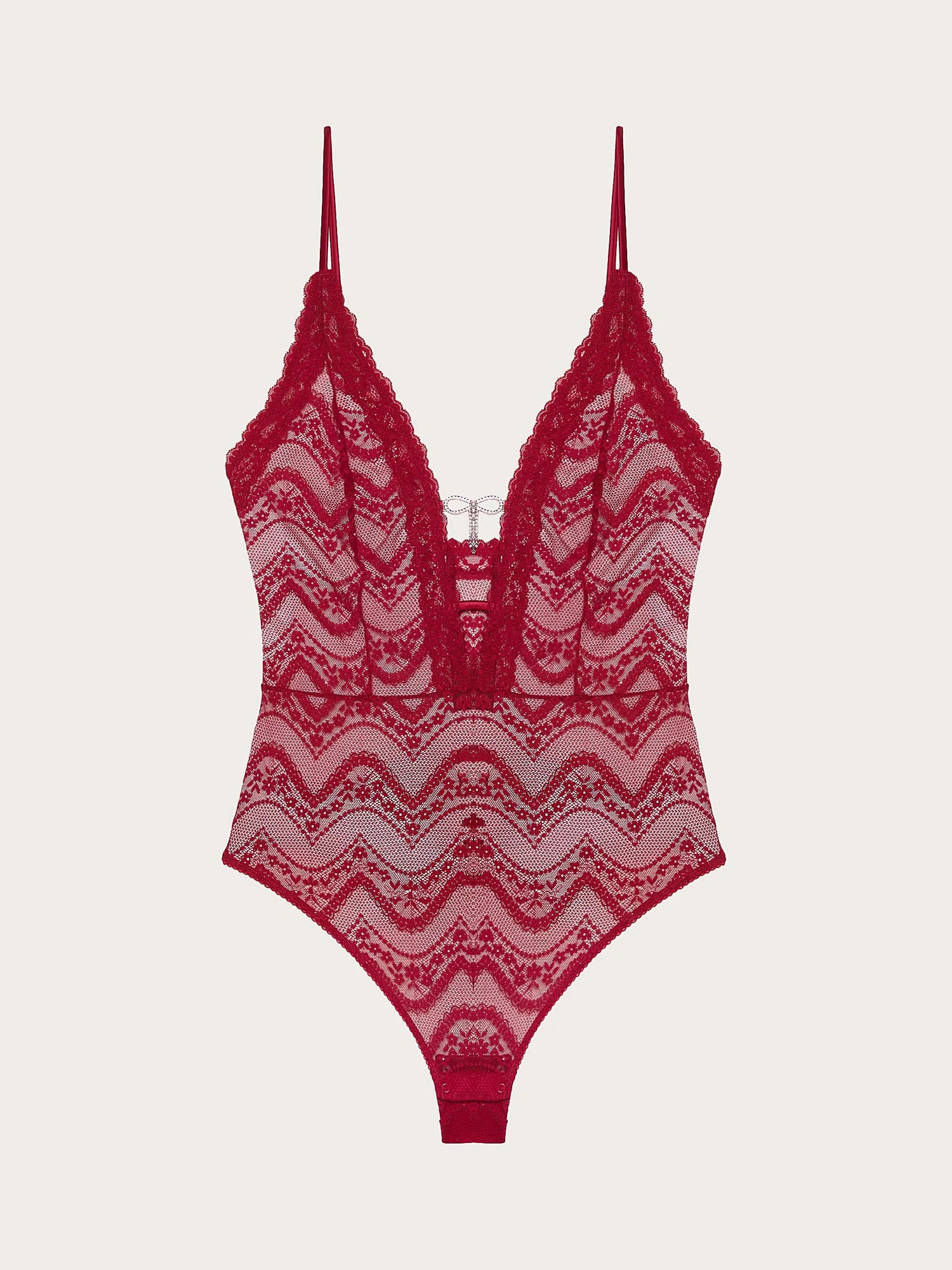 Yamamay_Ruby Red_Red Lace Bodysuit Jolly_IBDD184001_909_06