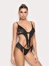 Yamamay_Black_Bodysuit without Underwire with Fringes - Priv� Dana_IBDD191002_072_01