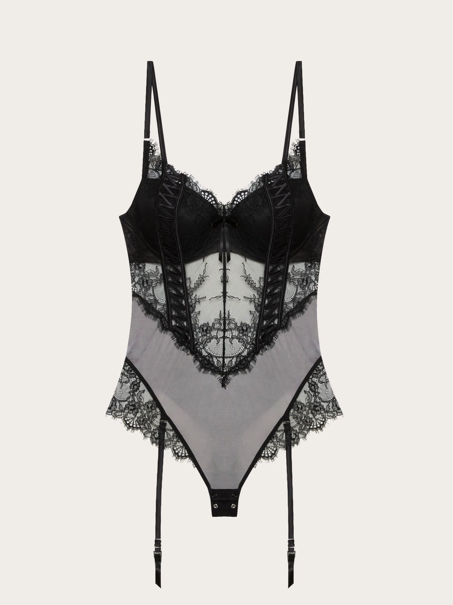 Yamamay_Black_Preformed Underwired Bodysuit - Desire_IBDD191003_072_05