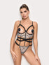 Yamamay_Black_Unlined Bodysuit with Underwire in Embroidered Tulle - Priv� Frivolous_IBDD191006_072_01