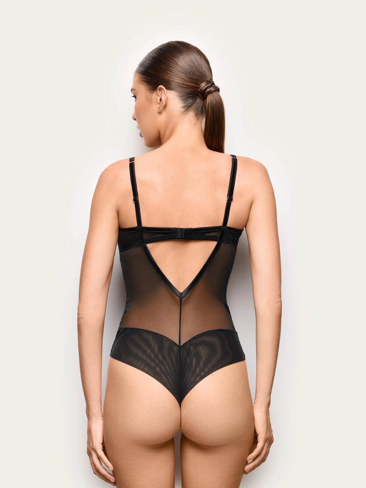 Yamamay BLACK Women Padded Body - Black Shadow SKU: IBDD193003_072 Image 03