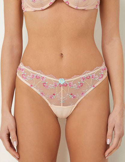 Yamamay_Melissa Brazilian Briefs in Tulle and Lace with Floral Embroidery_IBND181021_970_03