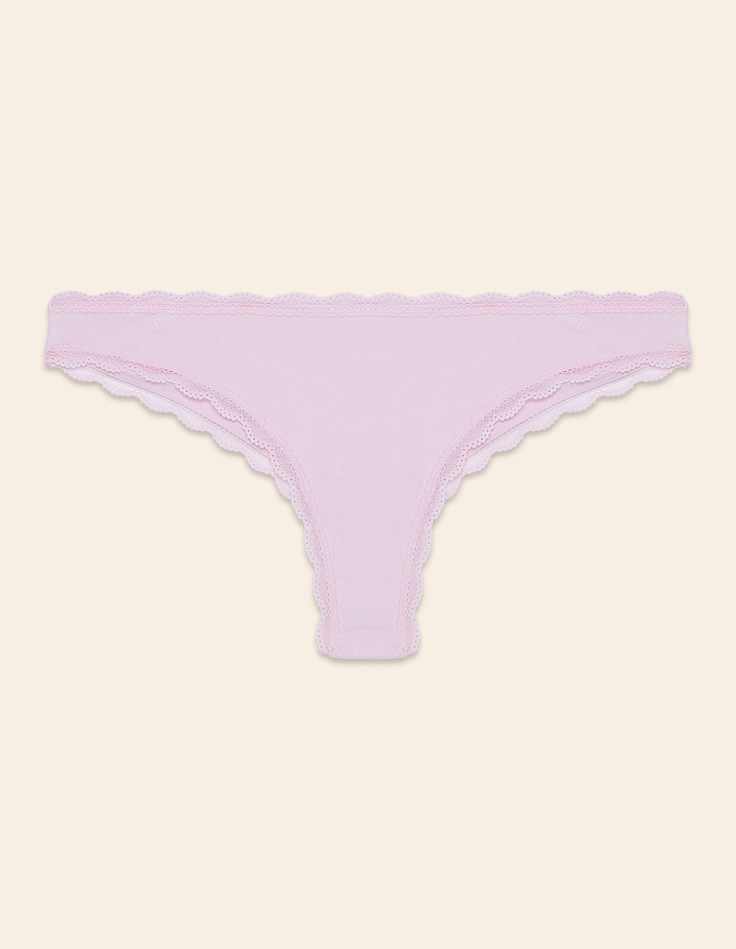 Yamamay_Vicky Solid Color Brazilian Briefs in Stretch Cotton with Lace Trim_IBND181028_900_04