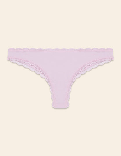 Yamamay_Vicky Solid Color Brazilian Briefs in Stretch Cotton with Lace Trim_IBND181028_900_04