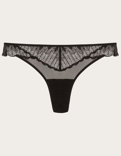 Yamamay_Black_Brazilian Brief in Tulle and Lace Ð Illusion_IBND183001_072_06
