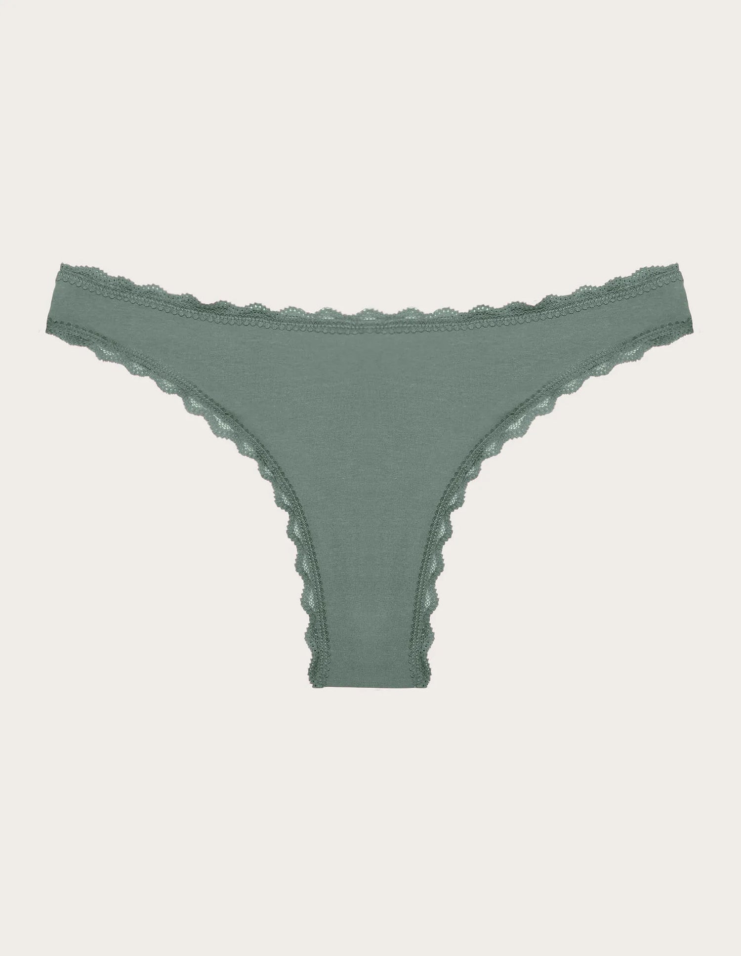Yamamay_Sage Green_Brazilian Brief in Cotton and Lace Ð Vicky_IBND183011_120_06