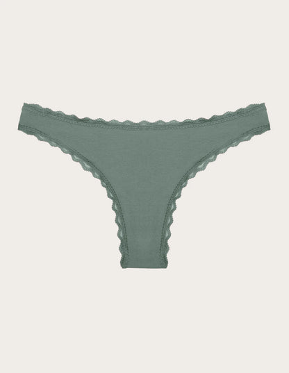 Yamamay_Sage Green_Brazilian Brief in Cotton and Lace Ð Vicky_IBND183011_120_06