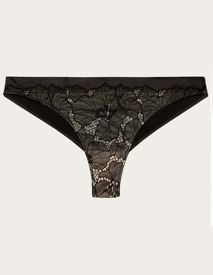 Yamamay_BLACK_Seamless Microfiber and Lace Brazilian Panty Ð Mythic_IBND183025_072_06