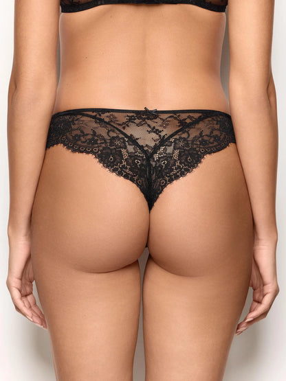Yamamay_Black_Brazilian Briefs In Lace With Satin Details Romantic_IBND184007_072_05