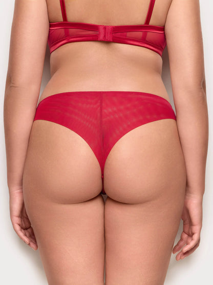 Yamamay_Ruby Red_Red Bloom Embroidered Tulle Brazilian_IBND184010_909_05