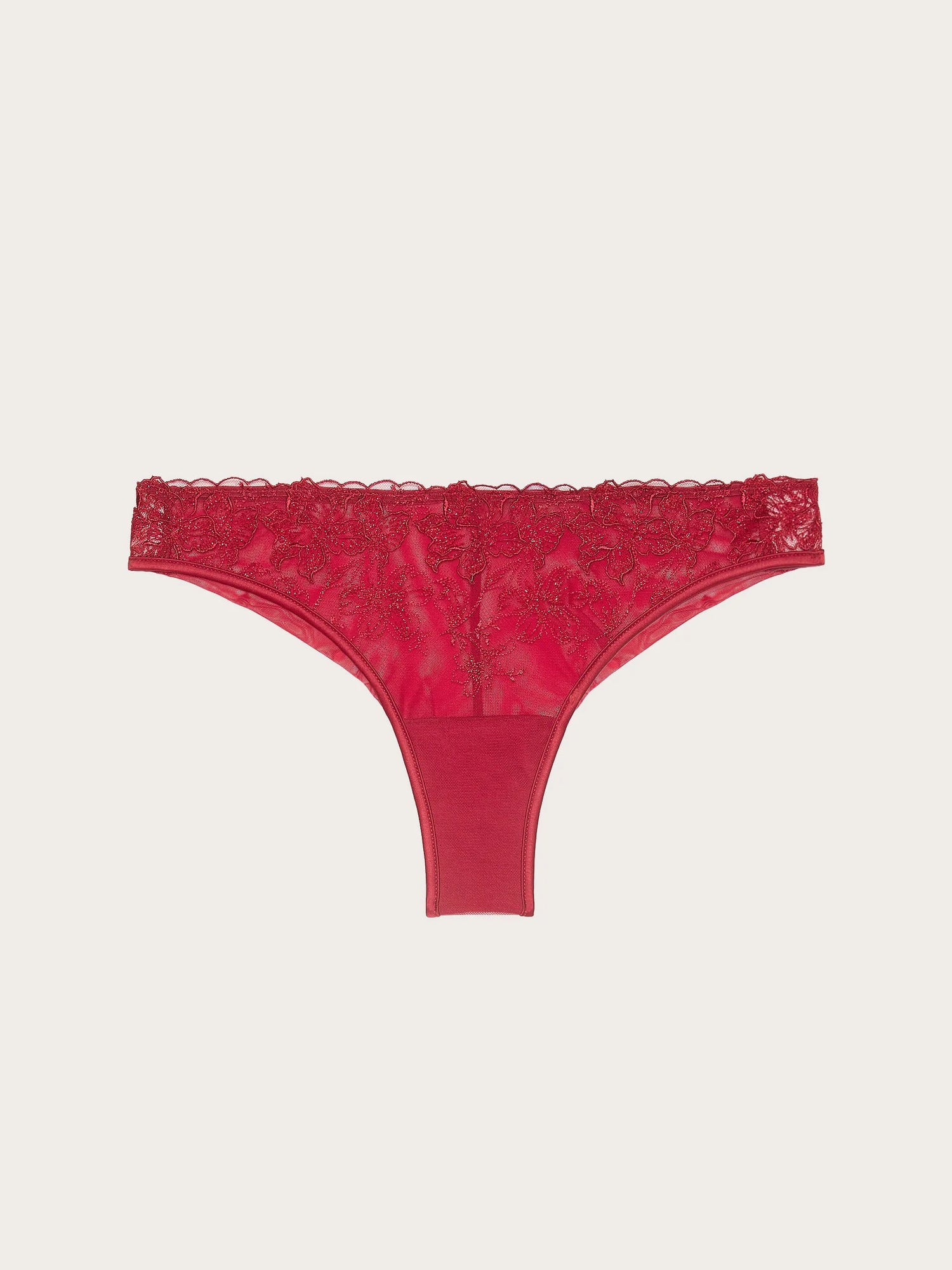 Yamamay_Ruby Red_Red Bloom Embroidered Tulle Brazilian_IBND184010_909_06