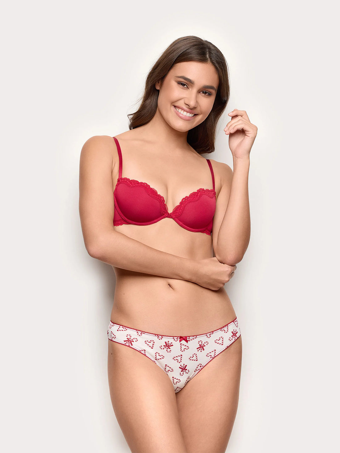 Yamamay_Printed_Brazilian Cotton Candy Cane Print Jolly_IBND184013_128_01