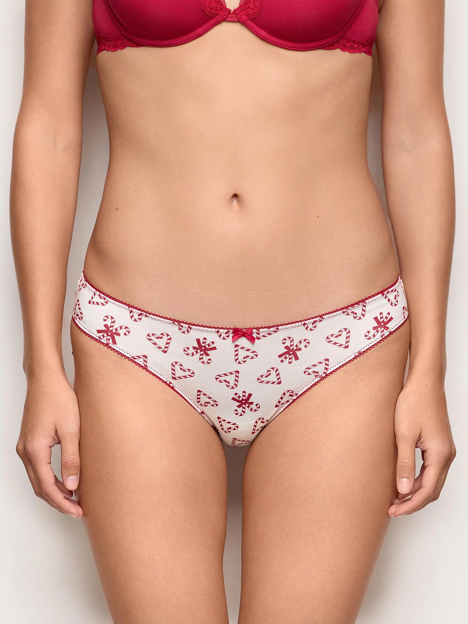 Yamamay_Printed_Brazilian Cotton Candy Cane Print Jolly_IBND184013_128_03