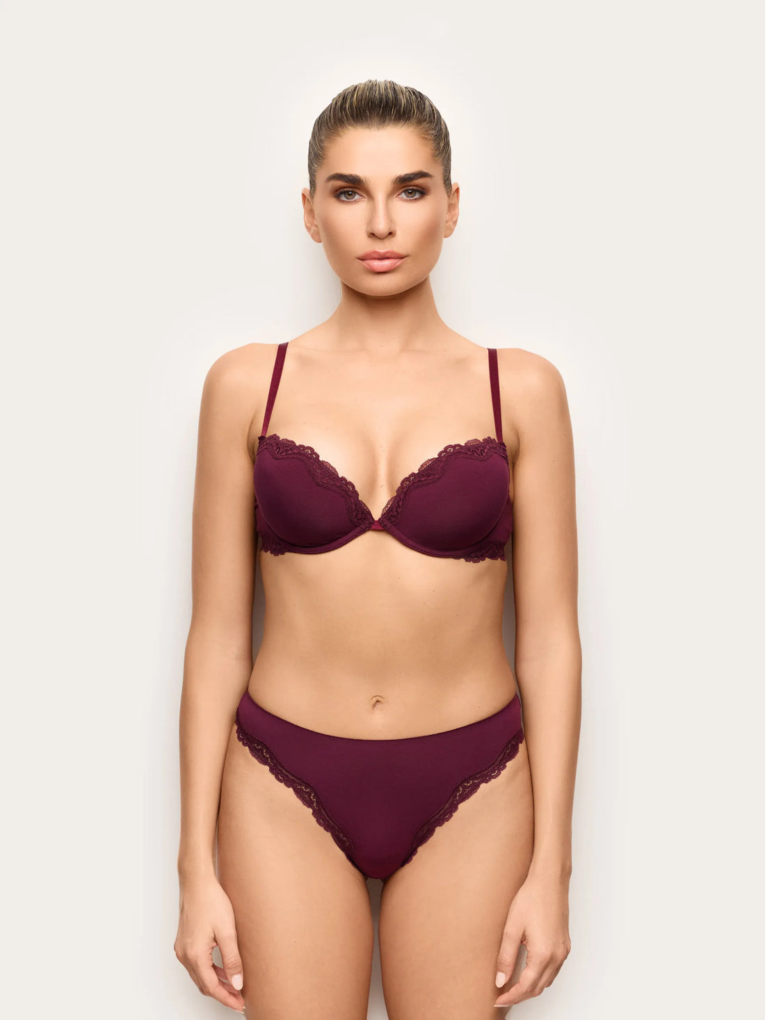 Yamamay MUST Women Brazilian Briefs - Modal &amp; Silk Color SKU: IBND193007_837 Image 02