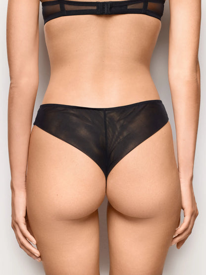 Yamamay BEIGE Women Brazilian Briefs - Floral Flow SKU: IBND193009_726 Image 04