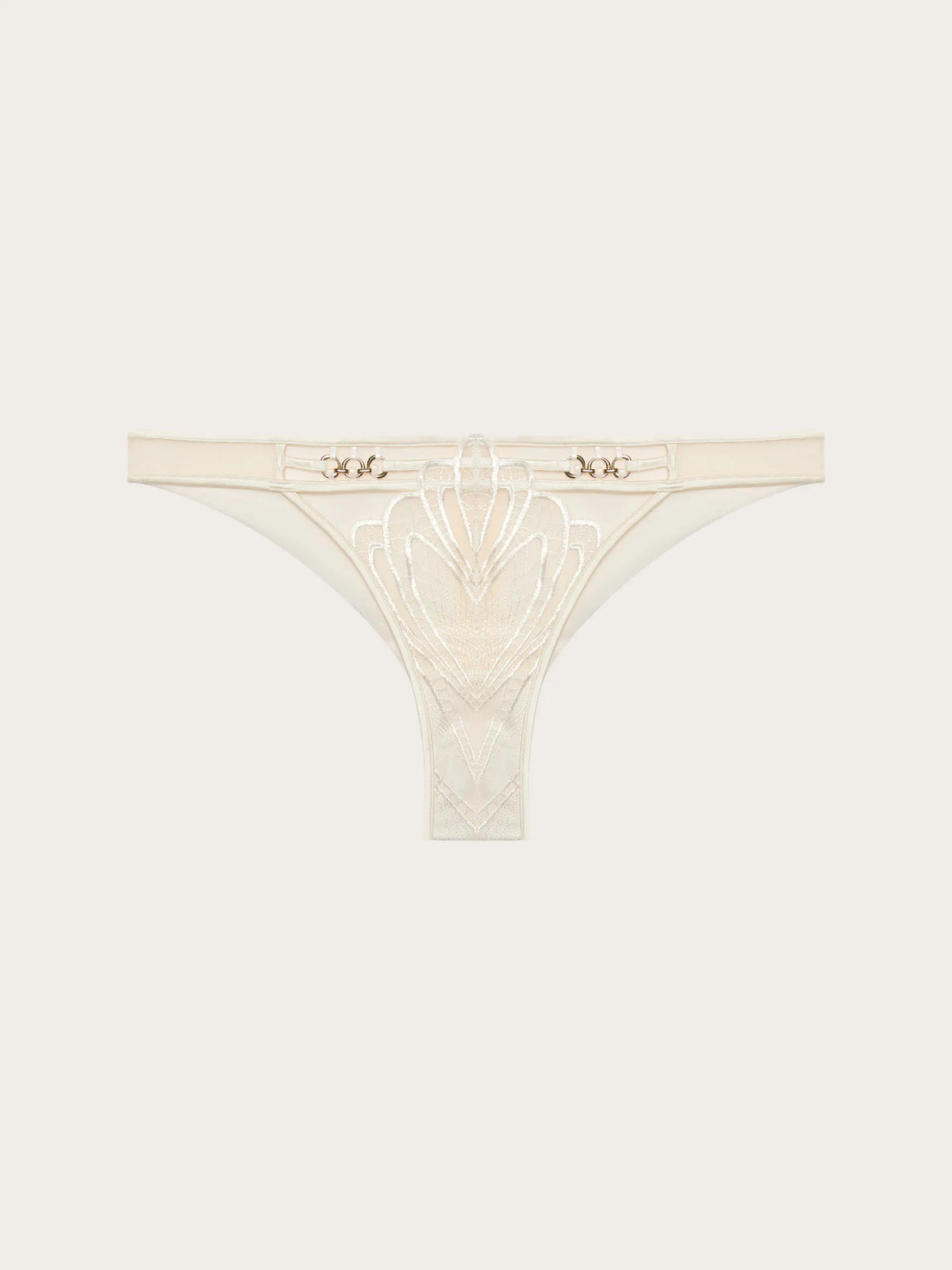 Yamamay ALMOND Women Brazilian Briefs - Whitely SKU: IBND193012_244 Image 06